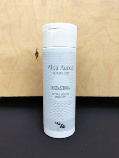 Alba Aurea  Doucheschuim op basis van Ezelinnenmelk 225 ml - Alpe della Luna