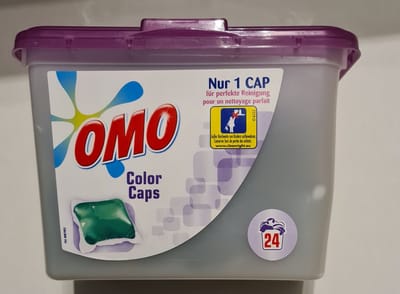 Omo wastabletten - Color Caps 24 wasbeurten