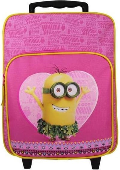 Minions Hawaii Rugzak Rugtas Trolley School Logeren Roze