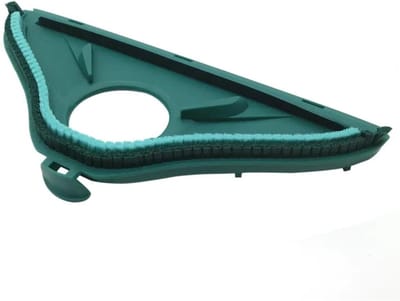 Stofzuiger Vloerborstel - Borstelkop Accessoires - Efficiënt Schoonmaken - Flexibele Rotatie - 3 x 2 x 1 cm - Zwart
