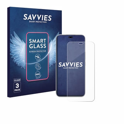 3 Stuks Savvies Screenprotector - geschikt voor Honor 400 Pro - beschermfolie glas transparant