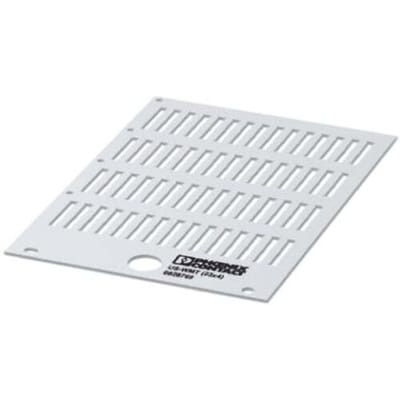 Phoenix Contact 0828769 US-WMT (23X4) Adermarkering Montagemethode: Schuiven Markeringsvlak: 23 x 4 mm Wit Aantal markeringen: 560 10 stuk(s)