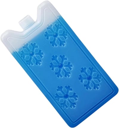 Diepvrieselementen - Koelelementen Gelpacks - Langdurig Koelen - Slanke Verpakking - 155x80x25mm - Blauw