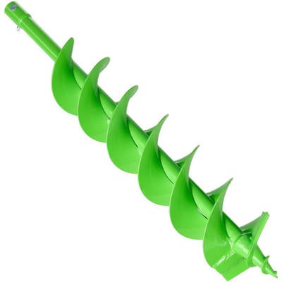 Foret tarière 5,91 x 31,5 po Terre Spirale Trou de poteau Excavateur Outil de plantation