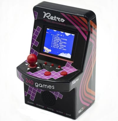Retro Mini Arcade Machine - 240 spellen