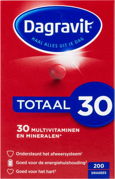 Dagravit Totaal 30 - 3 x 200 stuks - Voordeelverpakking