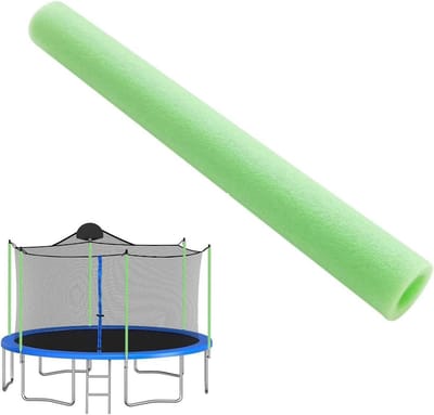 Trampolinepaalhoezen - Paalbeschermers Schuim - Veilig Buitenspelen - Waterdicht Duurzaam Schuim - Ø 25 cm - Groen