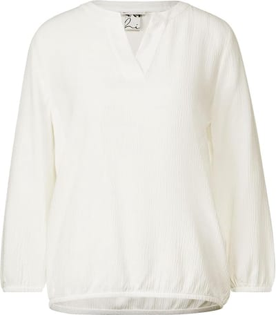 Street One crinkled tunic blouse with gathering maat 42