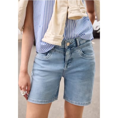 Straight Legs denim shorts in een casual pasvorm