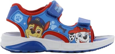 Paw Patrol - Sandalen voor jongens - Chase en Marshall Lichtgevende schoenen voor kinderen - Zomerschoenen van 2 tot 6 jaar - Maat 25 - Blauw