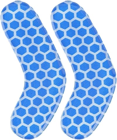Enkelbeschermers Laarzen - Gel Kussens - Sport Activiteiten - Ademend Ergonomisch - 2 Stuks - Blauw