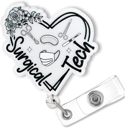 Badgehouder - Kaarthouder Koord - Identificatie Tonen - Intrekbare Clip - 8x7x2 cm