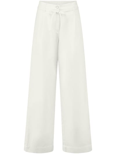 Wide Fit-jeans Van Peter Hahn wit