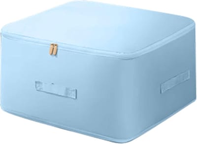 Dekbed opbergzak - Kledinghouder - Ruimte besparen - Zelfcompressie - 52x42x56cm - Blauw