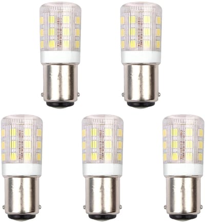 SPL Ba15d LED Lamp 3W - Neutraal Wit - 250lm - LED Buislamp T18 - 5 Stuks