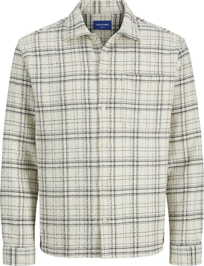 JACK&JONES - JORYORK GRAINY CHECK SHIRT LS - Heren - Overhemden