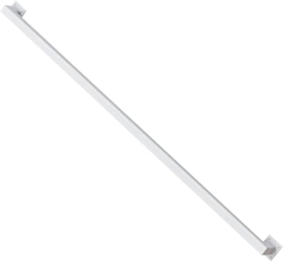 Trapleuning met Beugels - Wandsteun Leuning - Veilig Traplopen - Smeedijzer Gegalvaniseerd - 60cm Lengte - Wit
