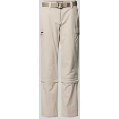 straight fit wandelbroek met zip-off