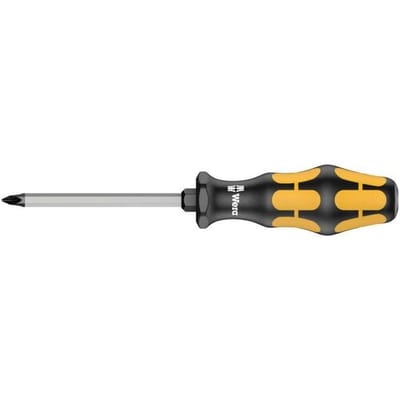 Wera 5017041001 Schroevendraaier met zeskantschacht en binnenvierkant-opname - Phillips - PH2 x 113mm