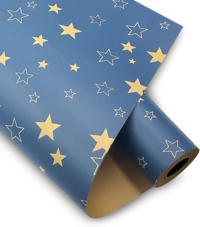 Recyclebaar cadeaupapier 95 cm x 12 m voor kinderen - Perfect voor verjaardagen, babyshowers en feestjes
