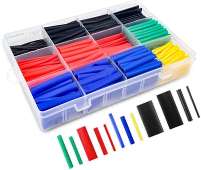 Warmtekrimpbuis 560pcs - Waterdicht en brandwerend - 2:1 krimpverhouding - Ideaal voor elektrische isolatie - ShopVlot