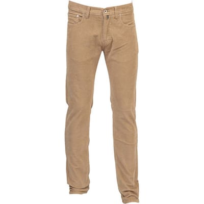 Pierre Cardin Broek Lyon Future Flex Corduroy Beige - Maat W 34 - L 32 - Heren - Jeans
