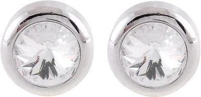 Behave - Oorknoppen met kristalsteen - Elegant design - 8 mm lang
