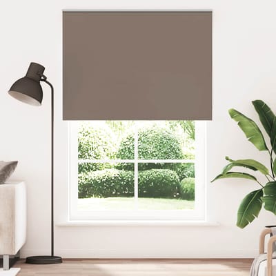 vidaXL - Rolgordijn - verduisterend - koffie - 150x210 - cm - stofbreedte - 146,6 - cm