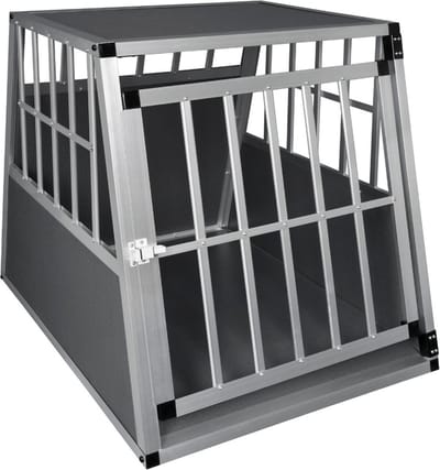 Hondenbench - Auto - Resibench - Vervoersbox - Dierenbench - Grijs