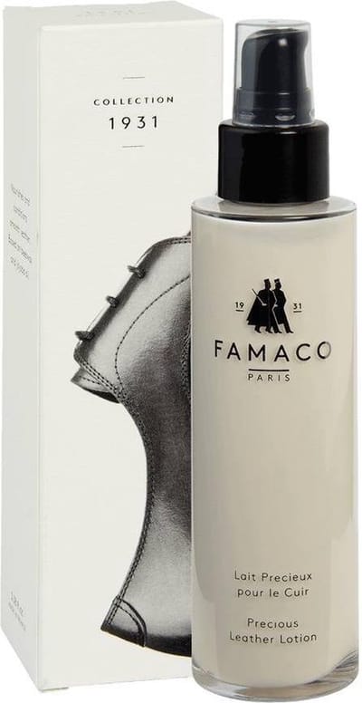 Famaco 1931 Precious Leather Lotion - Verzorgende Lotion van hoge kwaliteit - 100ml