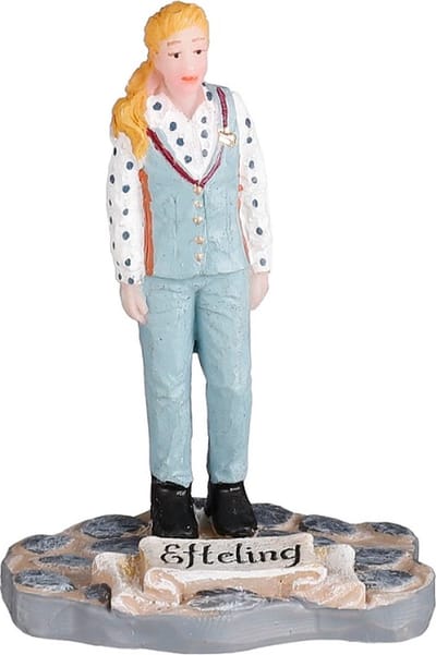 Efteling - Gastvrouw Park - l4,5xw3,5xh6,5cm - Woonaccessoires en seizoensgebondendecoratie