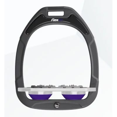 Ultra Grip Platte Beugels Antraciet/Grijs/Paarse Flex-On Green Composite
