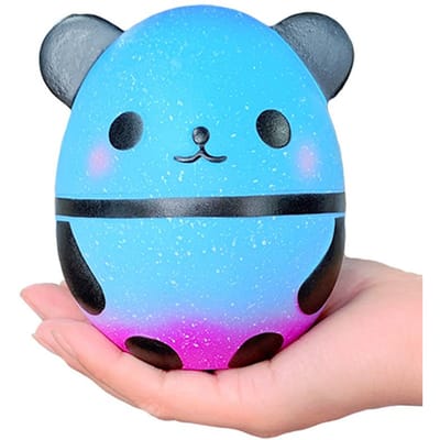 Nouveau Panda Kawaii Jumbo Squishy Montée Lente Poupée Animal Créative Jouet à Presser Doux Parfum de Pain Soulagement du Stress Amusant pour Enfant Cadeau de Noël