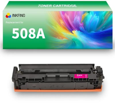 INKFIND 508A (CF363A) Magenta tonercartridge compatibel met HP 508A (CF363A) toner cartridge -1-pack Magenta