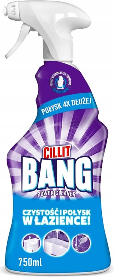 Cillit Bang - Power Cleaner - Badkamer- & Toiletreiniger Spray - 750ml