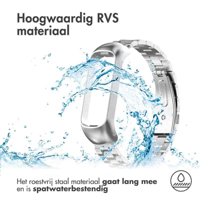 imoshion Stalen bandje voor de Samsung Galaxy Fit 2 - Zilver