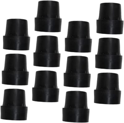Trampoline Onderdelen - Veiligheidsonderdelen - Trampoline Beschermen - Antislip Rubber - 4x3.8x3cm - Zwart
