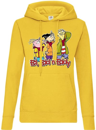 Cartoon Network Dames Ed, Edd n Eddy Girly-hoodie WB-57-EEE001-DTF920