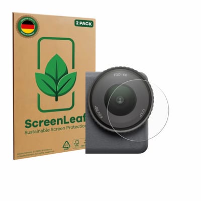 2 Stuks Screenprotector voor DJI Osmo Action 6 (Lens) - Hoogwaardige Beschermfolie transparant