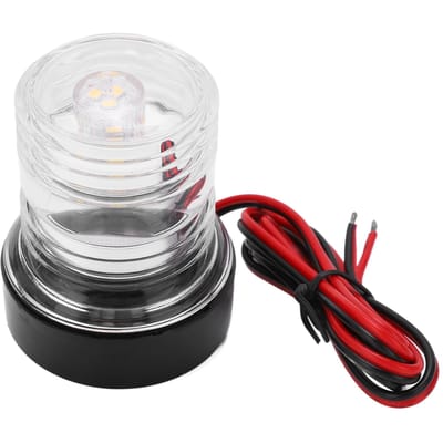 5W DC12V‑24V 360 Graden Rondom Bootlicht Hoge Helderheid LED Marine Navigatie Ankerlicht white