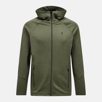 Peak Performance Rider Essentials Fleece Vest Heren Donkergroen XL