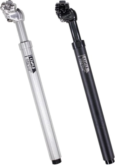 Fiets Zadelpen - Zadelpen Suspension - Comfortabel Fietsen - Schokabsorberend Ontwerp - 350mm Lengte - Zwart Mat