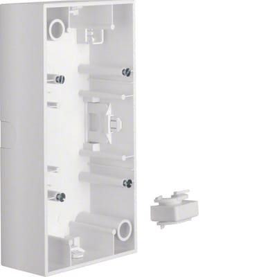 Berker Oppervlak mounted housing 2gang s1 Polar wit