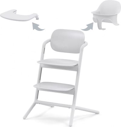 Cybex Lemo Kinderstoel 3-in-1 Set - All White