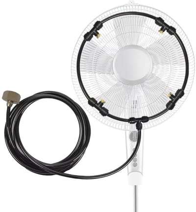 Dailygoods - Vernevelaar en Waterverstuiver voor Buiten met 5 Messing Sproeiers