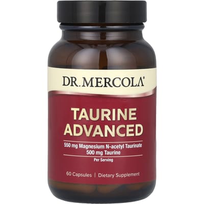 Dr. Mercola - Taurine Advanced - 500 mg - 60 capsules