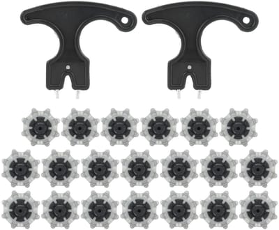 Dailygoody - Anti-slip Golfnoppen - Vervanging Golfspikes - Duurzaam en Comfortabel - 20 Stuks - Geschikt voor Golfschoenen - TPU Materiaal