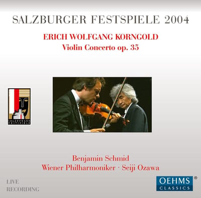 Benjamin Schmid, Wiener Philharmoniker, Seiji Ozawa - Korngold: Violin Concerto Op.35 | Gesang Der Heliane | Vier Stücke Op.11 | Suite Op.23 (CD)