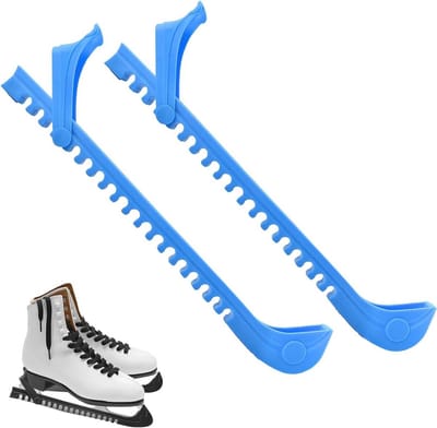 Schaatsbeschermers voor ijshockey en kunstschaatsen - 2 stuks verstelbaar