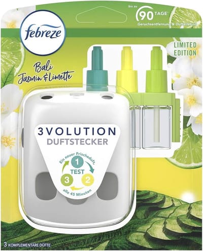 Febreze Luchtverfrisser Geurstok Navulling Bali Jasmijn, 20 ml